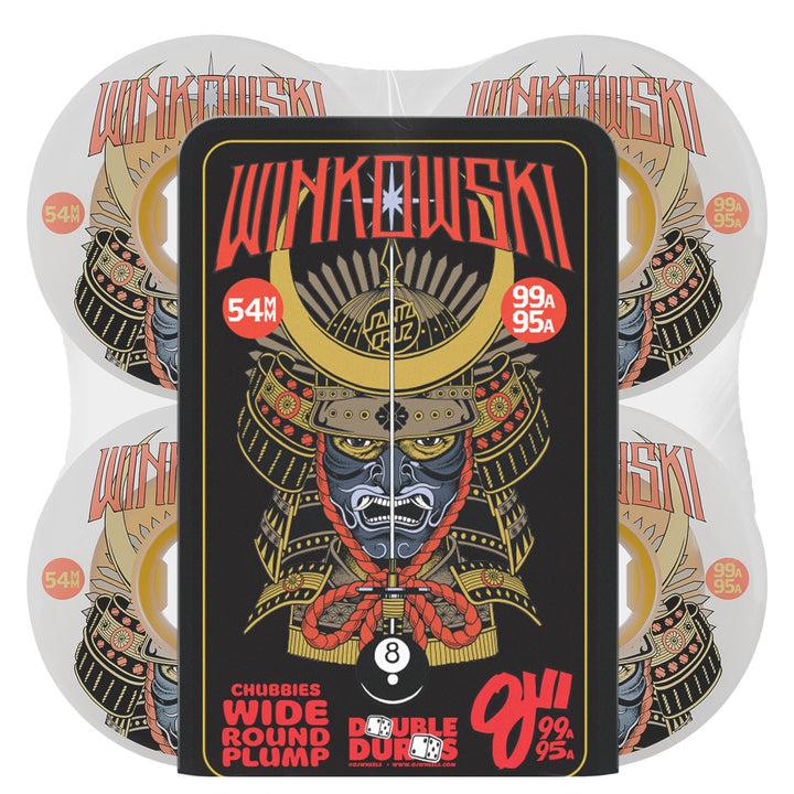 Oj Winkowski Samurai Double Duro Chubbies 54Mm 99A/95A Skateboard Wheels
