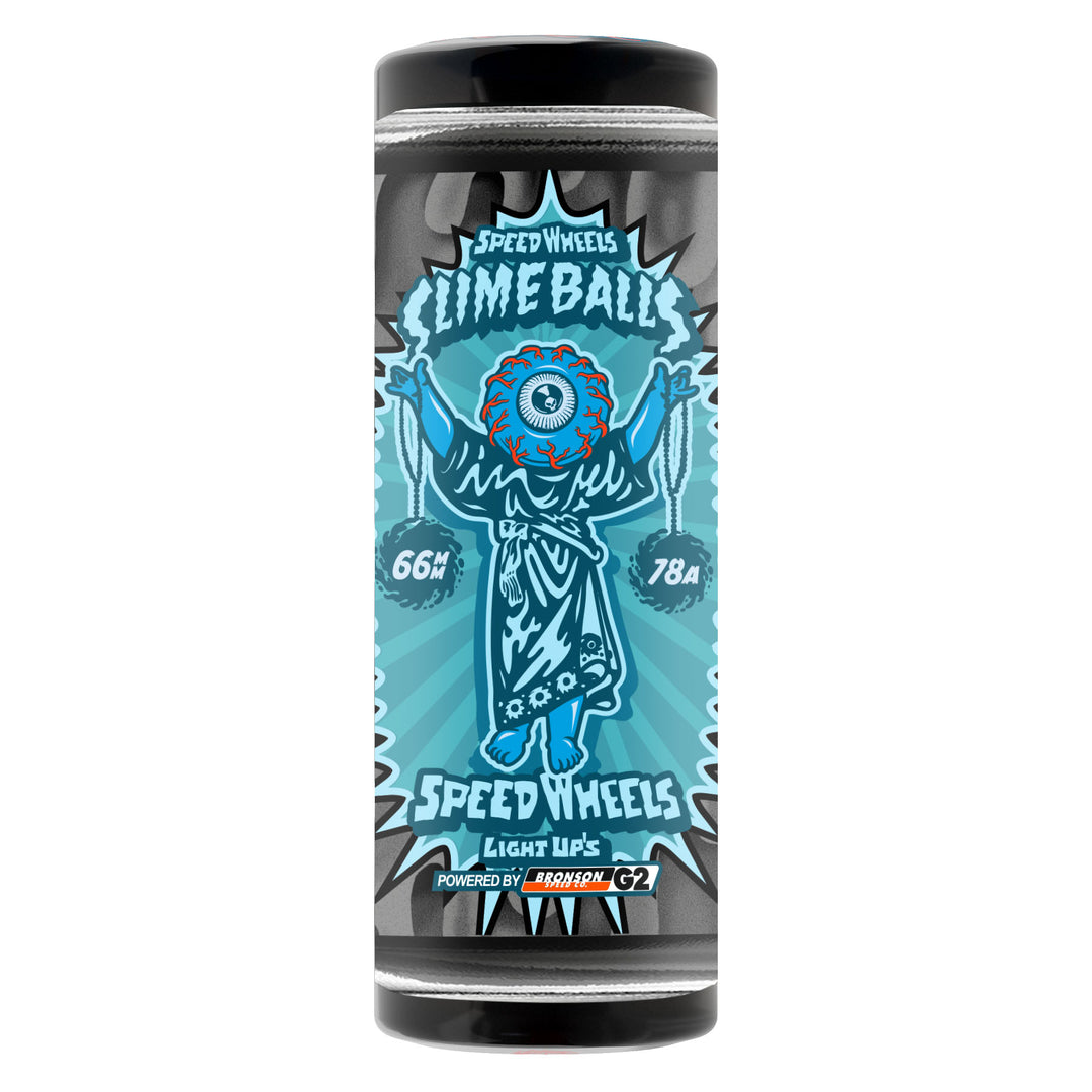 Slime Balls Prayer Candle Light Ups Og 66Mm 78A Skateboard Wheels