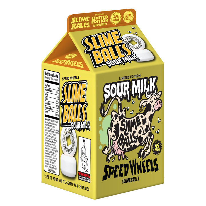Slime Balls Sour Milk Mini Chubbies 45mm 99a  Skateboard Wheels