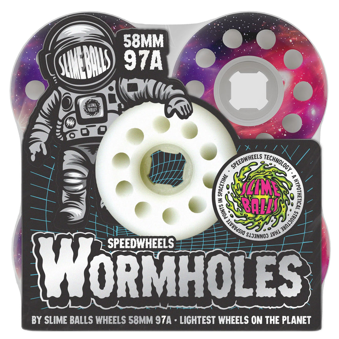 Slime Balls Worm Holes 58mm 97A Skateboard Wheels