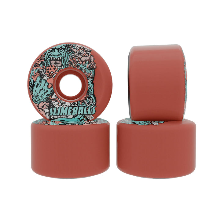 Slime Balls Rob Roskopp Five  60mm 78A OG Skateboard Wheels