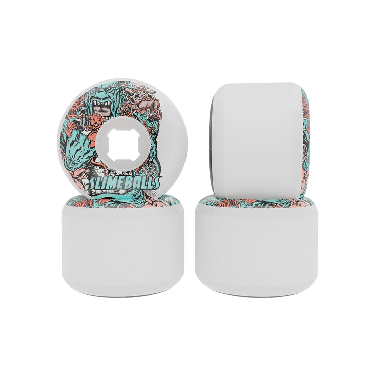 Slime Balls Rob Roskopp Five Full Combo 56mm 97A Skateboard Wheels