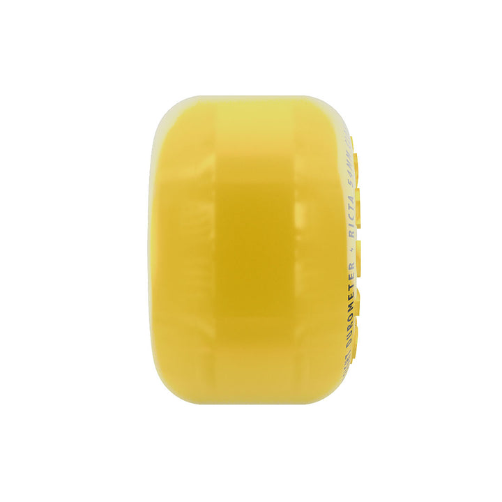 Ricta Clouds Clear Yellow / Black 54Mm 78A Skateboard Wheels