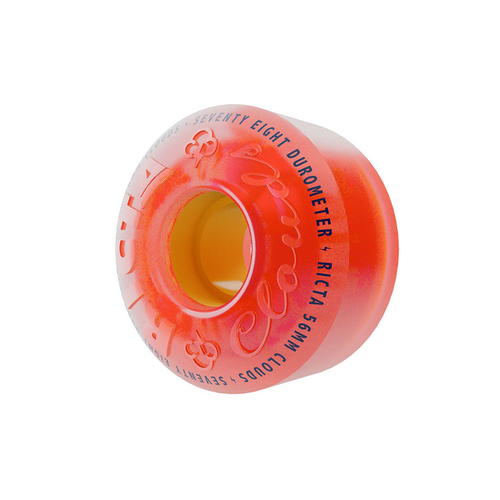 Ricta Clouds Pink Citrus 56mm 78A Skateboard Wheels