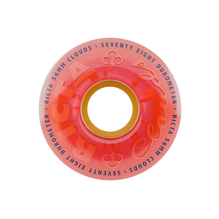 Ricta Clouds Pink Citrus 56mm 78A Skateboard Wheels