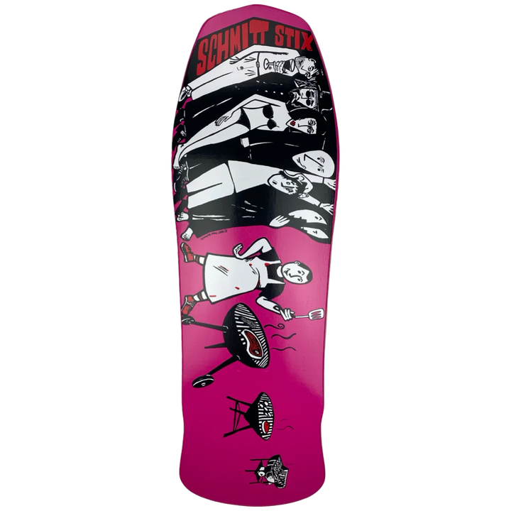 Schmitt Stix Joe Lopes BBQ LTD Love 10.125" Skateboard Deck