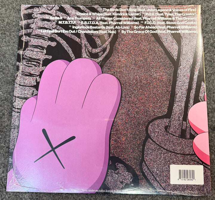 Clipse - Let God Sort Em' Out [Deluxe Indie] Back Vinyl Record Cover