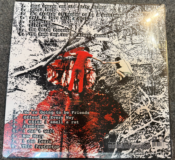 White Stripes - White Blood Cells [20th Anniversary] Back Vinyl Record Cover