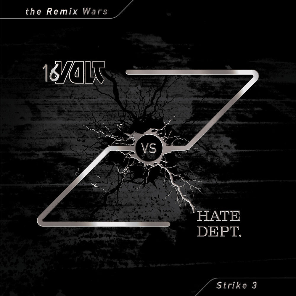 16 Volt Vs Hate Dept - Remix Wars 3 [Colored Vinyl] (Red)
