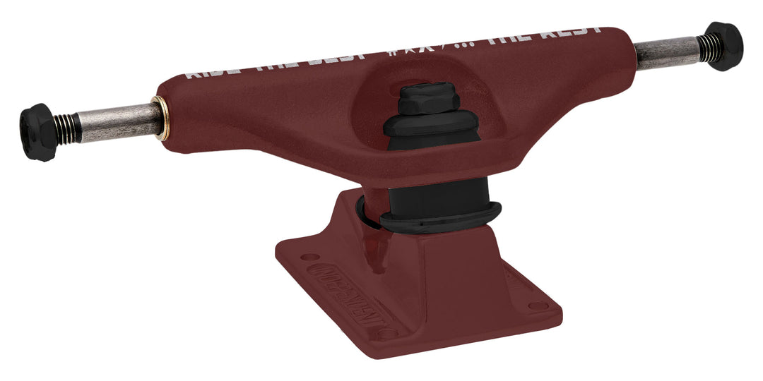 INDEPENDENT Stage 11  Forged Hollow RTB FTR Burgundy SKATEBOARD TRUCKS