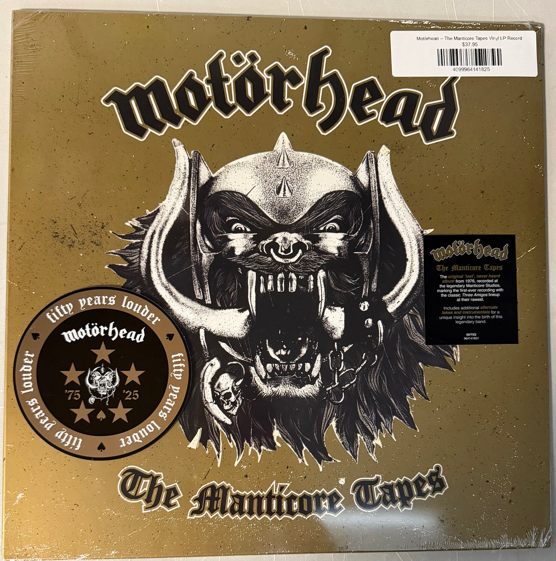 Motorhead - The Manticore Tapes Vinyl LP Record