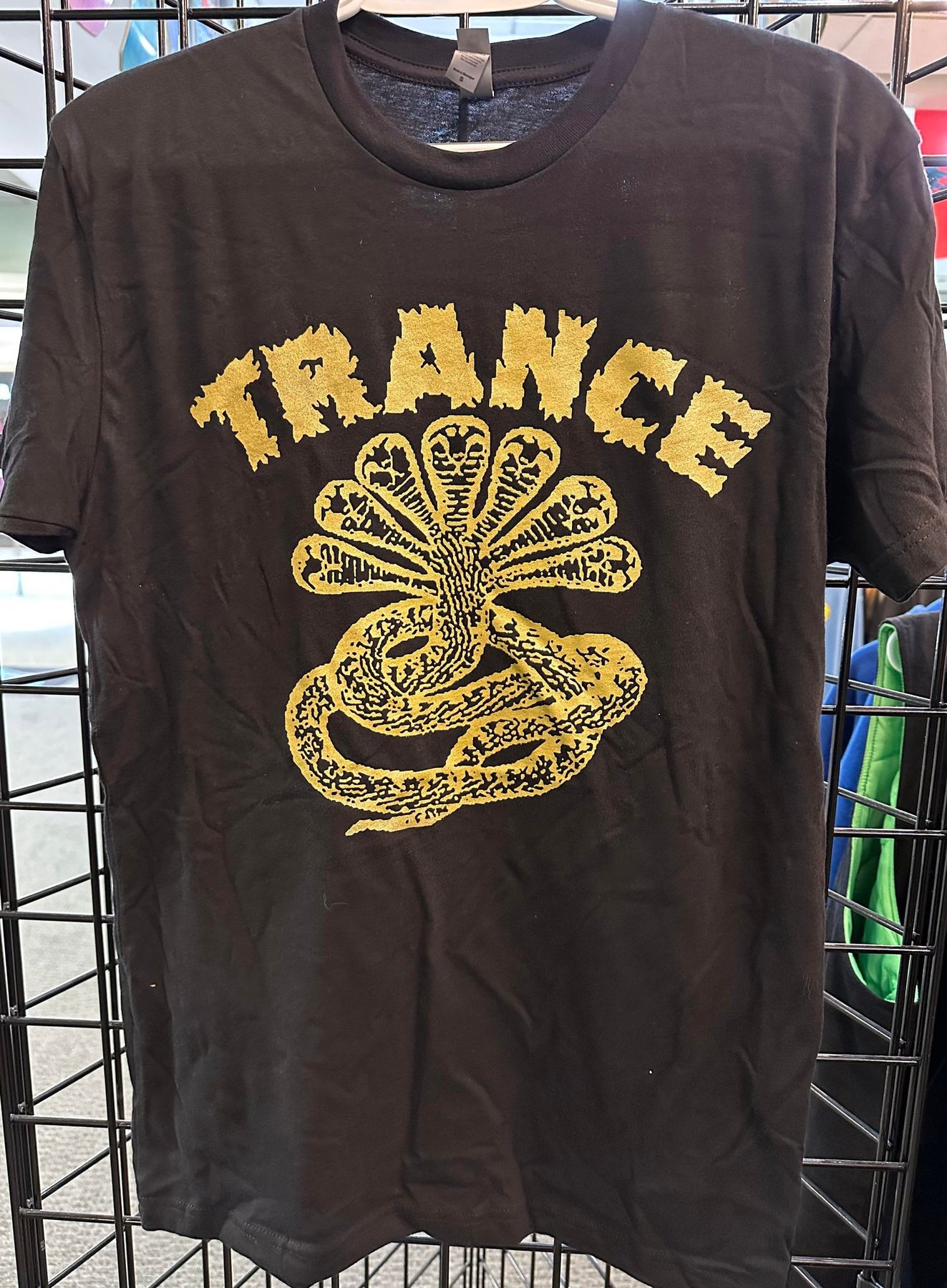 Trance Syndicate Black logo shirt. Classic t-shirt - The Dark Slide