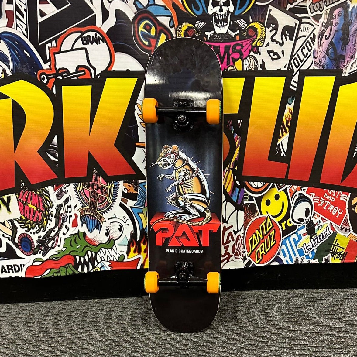 Plan B Pat Duffy "Ratt" 8" Complete Skateboard - The Dark Slide