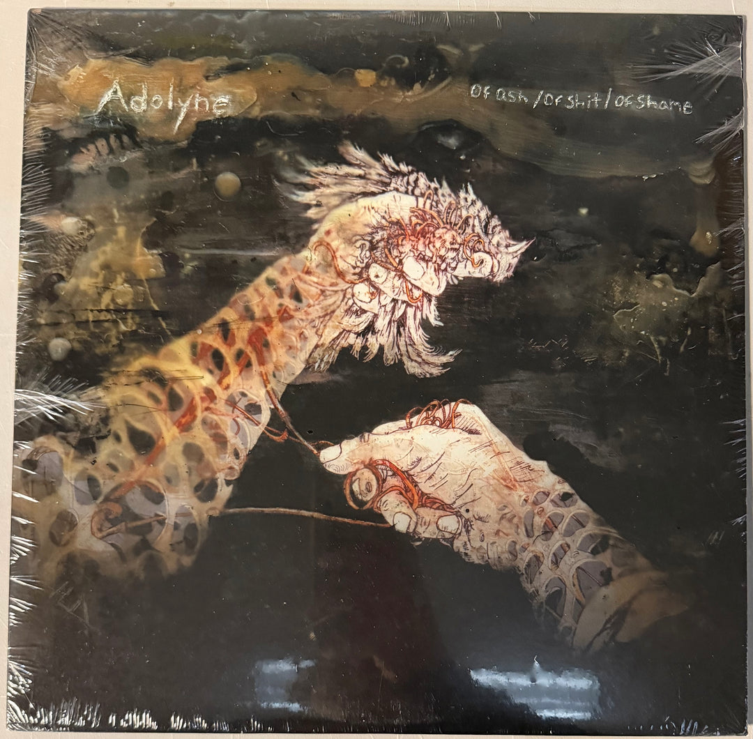 Adolyne – Of Ash / Of Sht / Of Shame Amber Color Vinyl LP Record