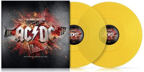 Various Artists - Many Faces Of AC/DC / Various (Ltd 180gm Transparent Yellow Vinyl) (Vinyl LP)