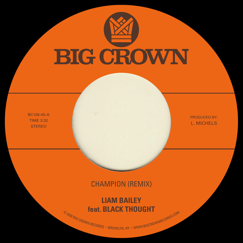 Liam Bailey - Champion (Remix) / Ugly Truth (Remix) [7" Vinyl]