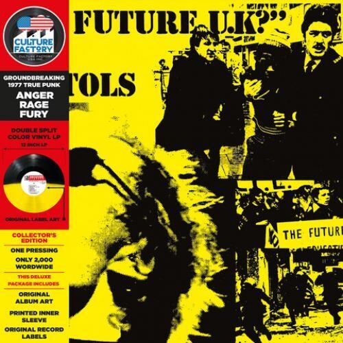 The Sex Pistols - No Future UK (IEX) (Yellow & Black Vinyl) (Indie Exclusive Vinyl)