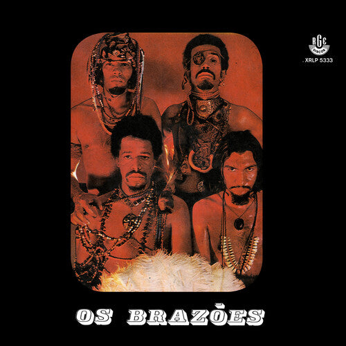 Os Brazões - Os Brazoes (IEX) (Orange Splatter Vinyl) (Indie Exclusive Vinyl)