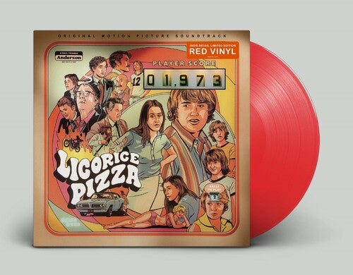 Various Artists - Licorice Pizza (Original Motion Picture Soundtrack) [Red LP] (Indie Exclusive Vinyl)