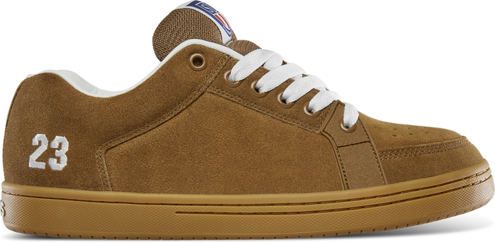 ETNIES SAL 23 TAN / GUM SKATEBOARD SHOES