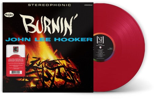 John Lee Hooker - Burnin' (60th Anniversary) [Translucent Red LP] (Indie Exclusive Vinyl)