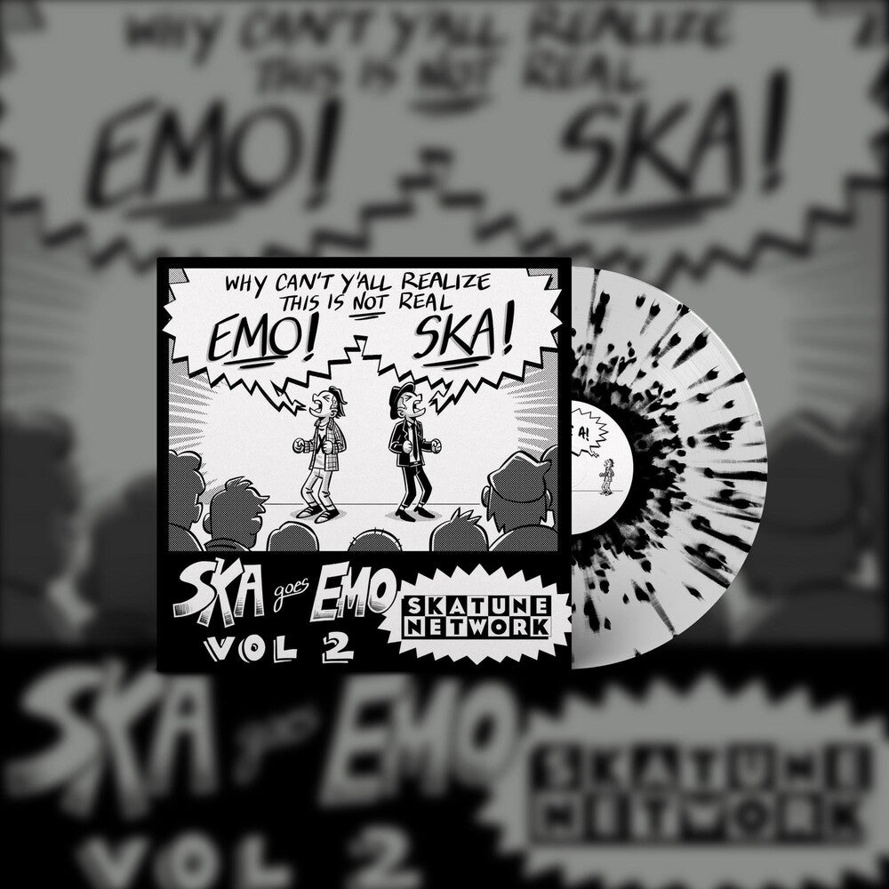Skatune Network - Ska Goes Emo, Vol. 2 (Blk) [Colored Vinyl] (Wht)