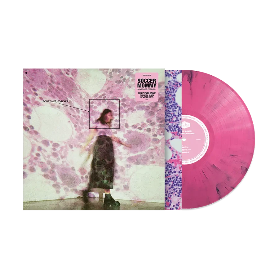 Soccer Mommy - Sometimes, Forever [Indie Exclusive Limited Edition Pink/Black Splatter LP]