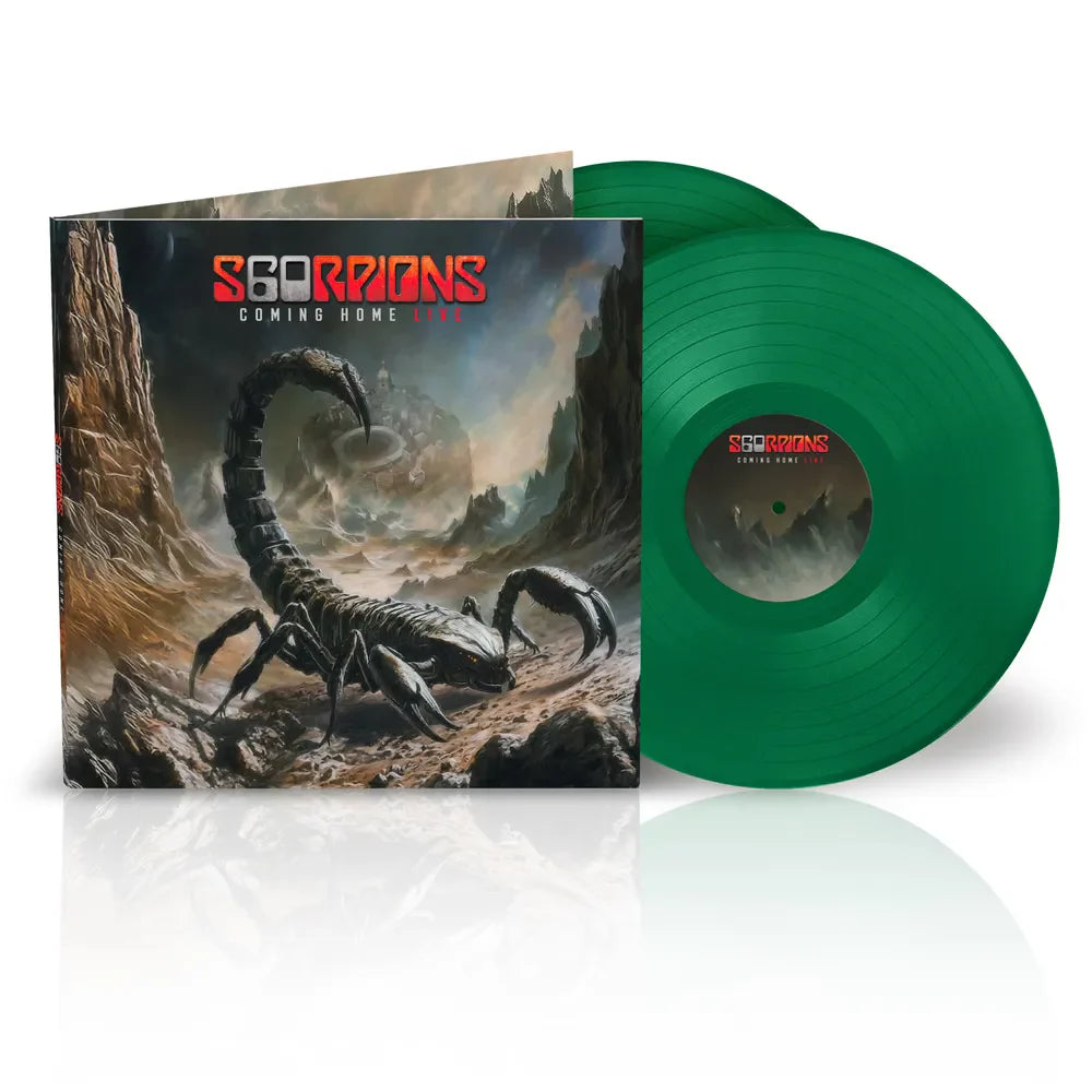 Scorpions - Coming Home Live [Indie Exclusive 180g Green 2 LP]