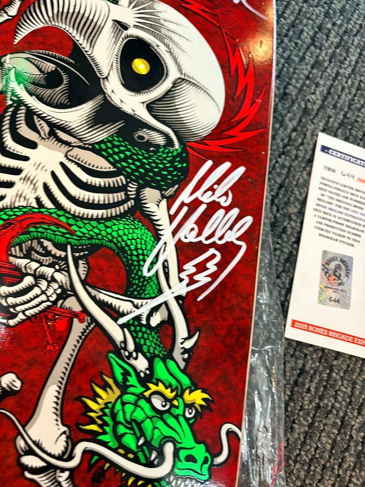 Powell Peralta Bones Brigade Experience 2025 Signed Skateboard Deck Hawk Cab Mullen Mountain Guerrero McGill Vallely
