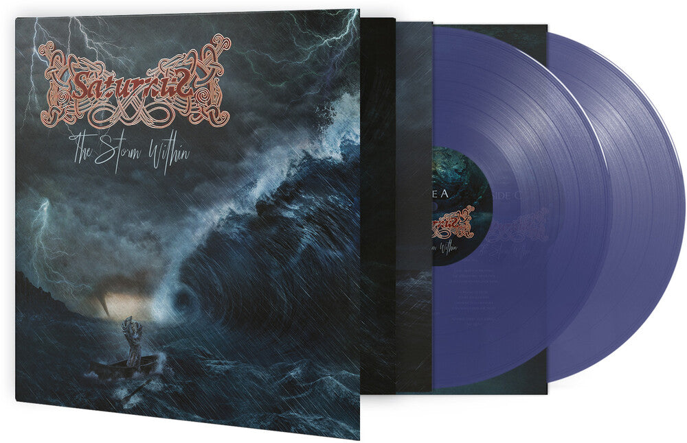 Saturnus - Storm Within - Blue (Blue) [Colored Vinyl] (Gate)