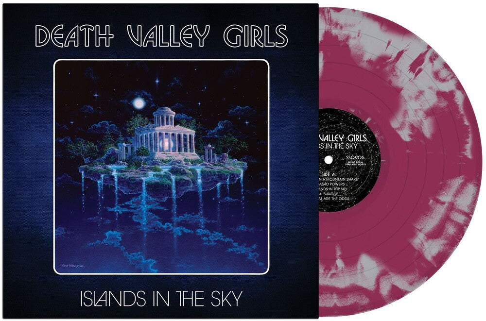 Death Valley Girls - Islands In The Sky - Grimace Purple W/Silver (Slv) [LP]