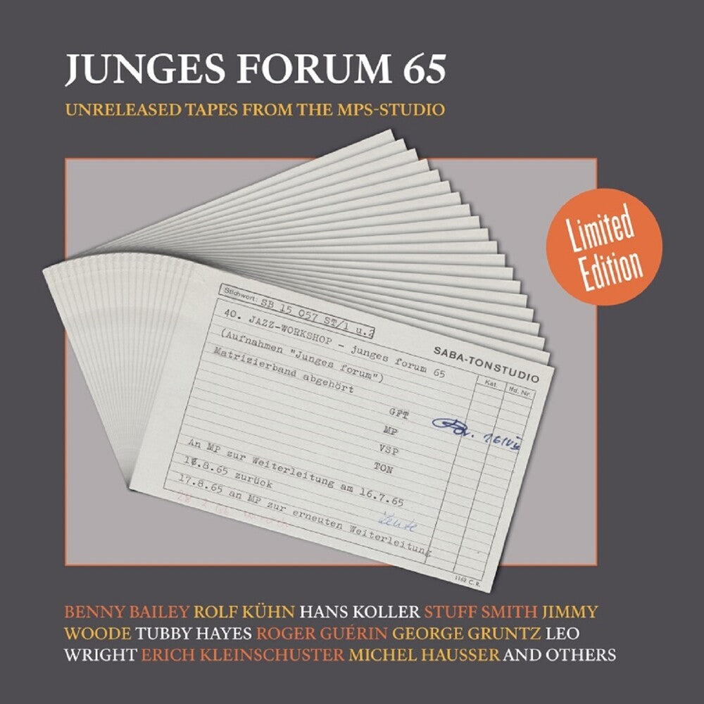 Junges Forum 65: Unreleased Tracks From / Various - Junges Forum 65: Unreleased Tracks From / Various [LP]