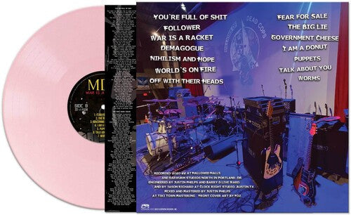 MDC - War Is A Racket - Pink (Vinyl LP)