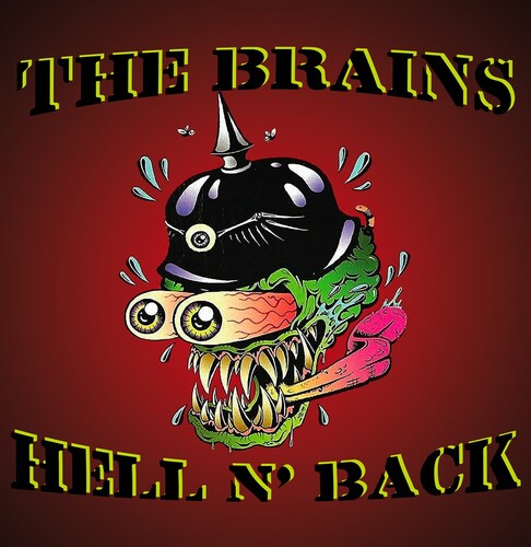 The Brains - Hell N' Back - Red Marble (Vinyl LP)
