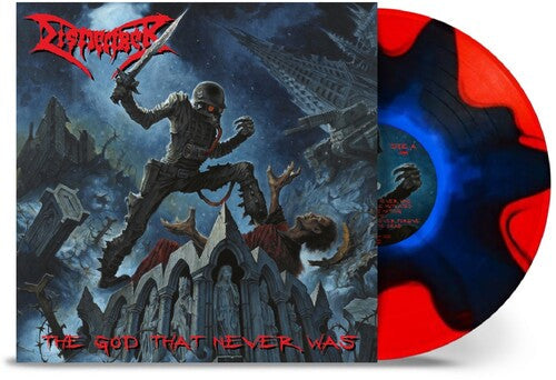 Dismember - The God That Never Was - Blue in Red Split (Indie Exclusive Vinyl)