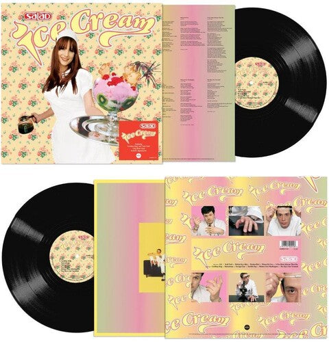Salad - Ice Cream - 140-Gram Black Vinyl with Autographed Print (Vinyl LP)