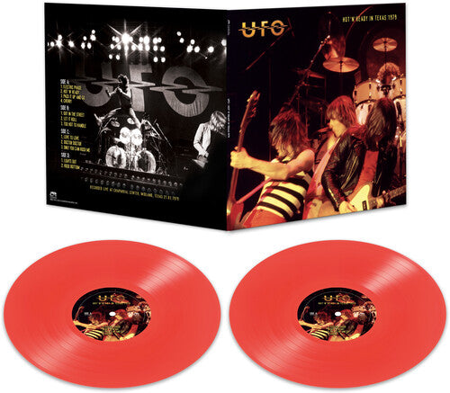 UFO - Hot N' Ready In Texas 1979 - RED (Vinyl LP)