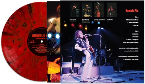 Humble Pie - California '81 (Red Marble Colored Vinyl)