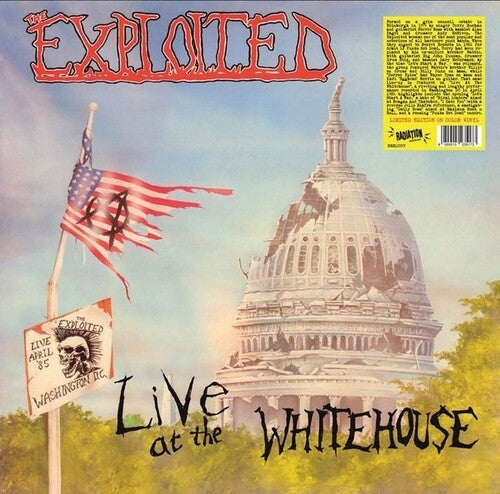 The Exploited - Live At The Whitehouse - Splatter Colored Vinyl (Vinyl LP)