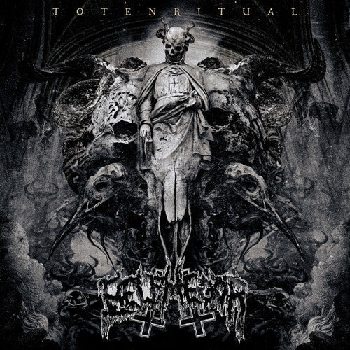 Belphegor - Totenritual - Crystal Clear, Gold & Black Splatter (Vinyl LP)