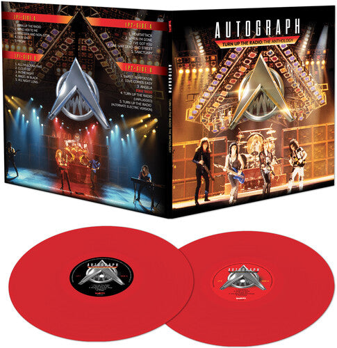 Autograph - Turn Up The Radio - The Anthology - Red (Vinyl LP)