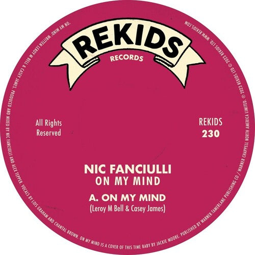 Nic Fanciulli - On My Mind (Vinyl LP)