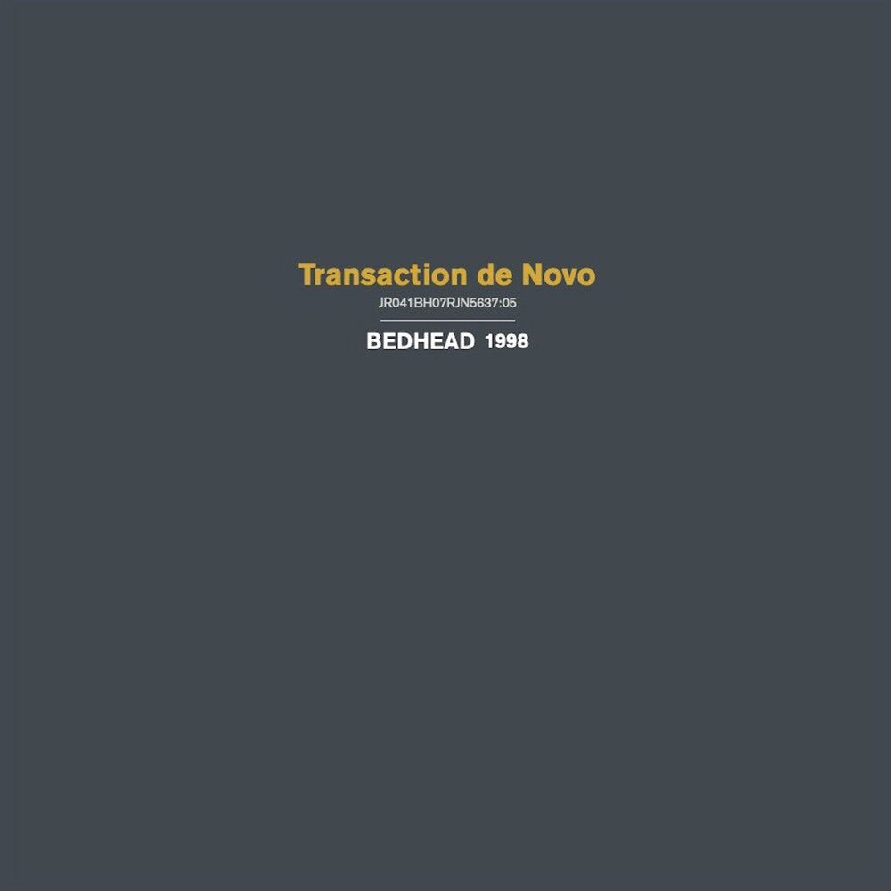 Bedhead - Transaction De Novo [Colored Vinyl]