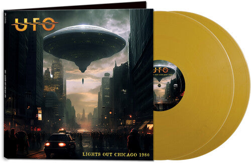 UFO - Lights Out Chicago 1980 - Gold (Vinyl LP)
