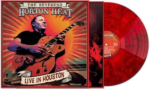 The Reverend Horton Heat - Live In Houston - Red Marble (Vinyl LP)