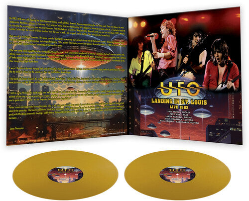 UFO - Landing In St. Louis - Live 1982 - Gold (Vinyl LP)