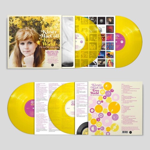 Kirsty MacColl - Free World: The Best Of Kirsty Maccoll 1979-2000 - 140-Gram Yellow Colored Vinyl (Vinyl LP)