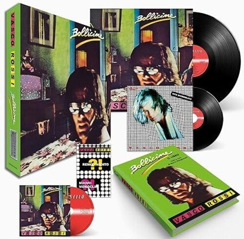 Vasco Rossi - Bollicine 40 Rplay - Dlx Ltd Numbered Box - LP?inch, 128pg Color Hardback Book & Exclusive Photos (Vinyl LP)