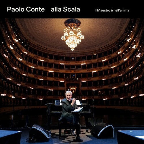 Paolo Conte - Paolo Conte Alla Scala - Il Maestro E Nell'Anima - 2LP  Poster (Vinyl LP)