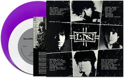The Lords of the New Church - Open Your Eyes - Purple / White (Vinyl LP)